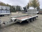 Hapert Machinetransporter 405x180 cm TRIDEM Parabool bj 2019, Auto diversen, Aanhangers en Bagagewagens, Gebruikt