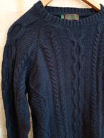 gebreide wollen kabeltrui L ,Vintage & 100% wol, Kleding | Dames, Truien en Vesten, Maat 42/44 (L), Zo goed als nieuw, Vintage
