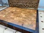 Luxe Eindnerf Snijplank Kersenhout & Notenhout, Custombowls, Ophalen of Verzenden, Info@custombowls.nl, Wagenberg