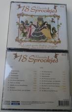 18 KLASSIEKE SPROOKJES DUBBEL CD NIEUW, Cd's en Dvd's, Ophalen of Verzenden, Nieuw in verpakking, Verhaal of Sprookje, Tot 2 jaar