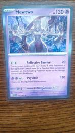 Pokemon 151 Mewtwo, Ophalen of Verzenden, Nieuw, Losse kaart, Foil