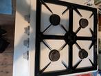 4 pits gasstel, Witgoed en Apparatuur, Kookplaten, Ophalen, Gebruikt, 4 kookzones, Gas