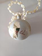 Oude kerstbal van glas, Diversen, Kerst, Ophalen of Verzenden, Zo goed als nieuw