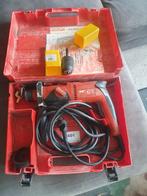Hilti boormachine sds snelspan supersterke machine Wordt gel, Boormachine, Ophalen of Verzenden, Variabele snelheid, Gebruikt