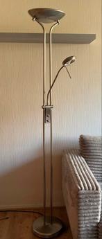 Moderne vloerlamp met aparte leeslamp, Ophalen, 150 tot 200 cm