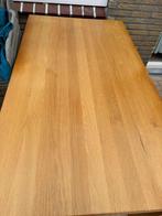 2x Eikenhouten tafel, Huis en Inrichting, Tafels | Eettafels, Ophalen, Gebruikt, Eikenhout, 50 tot 100 cm