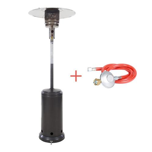 Koopje! - Gas Heater - Sunred - 14.000 Watt - Grijs en RVS, Tuin en Terras, Terrasverwarmers, Nieuw, Gas, Vloer, Ophalen of Verzenden