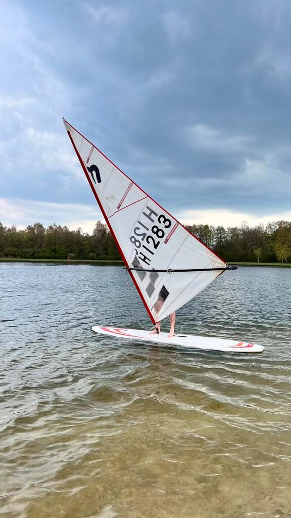 Originele Mistral Competition ‘76 / ‘77 compleet, Watersport en Boten, Windsurfen, Gebruikt, Plank, 5 tot 7 m², Ophalen of Verzenden