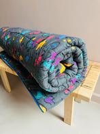 retro vintage 80s 90s slaapzak deken neon print plaid, Ophalen of Verzenden