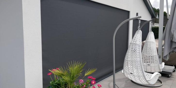 TE KOOP screens voor inbouw. 1 jaar gebruikt., Tuin en Terras, Zonneschermen, Zo goed als nieuw, Screen, Minder dan 150 cm, Elektrisch
