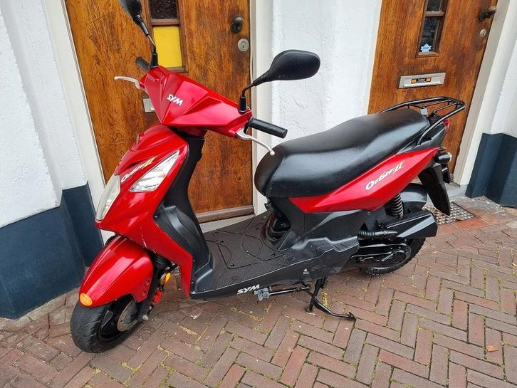 Sym Orbit 2 rood snor 1095 brom 1249 bij Scooterforyou, Fietsen en Brommers, Scooters | SYM, Gebruikt, Overige modellen, Maximaal 45 km/u