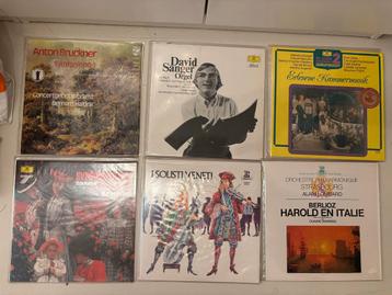 Klassieke Muziek LP Collectie 90+ lp's/40 lp boxen beschikbaar voor biedingen