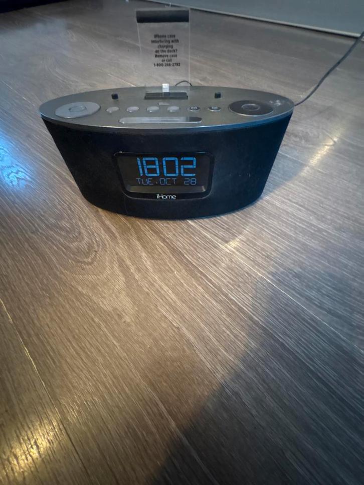 iHome iPhone Dock - Wekker Radio, Audio, Tv en Foto, Radio's, Gebruikt, Radio, Ophalen