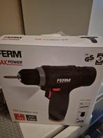 Ferm 12V Accuboormachine - Zo goed als nieuw, Ophalen, Variabele snelheid, Minder dan 400 watt, Zo goed als nieuw