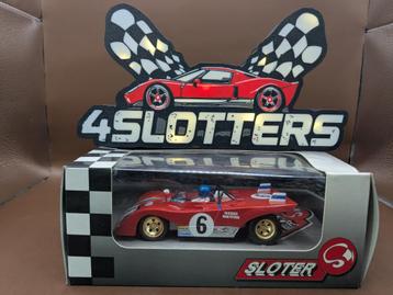 Slotcar 1/32 Sloter Ferrari 312 PB Daytona #6 1972 beschikbaar voor biedingen