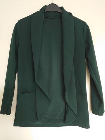 blazer vest donker groen maat 40 beschikbaar voor biedingen