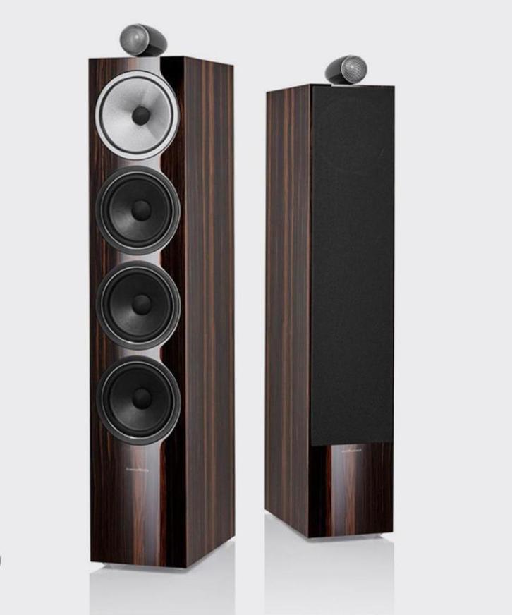 B&W 702S2 Signature in Datuk, Audio, Tv en Foto, Luidsprekers, Zo goed als nieuw, Front, Rear of Stereo speakers, 120 watt of meer