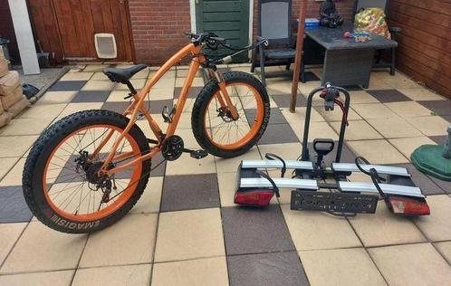 Fatbike met autodrager., Fietsen en Brommers, Fietsen | Heren | Sportfietsen en Toerfietsen, Zo goed als nieuw, Overige merken