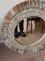 IKEA Vrigstad Spiegel - Zeegras, 63cm, Rond, Ophalen of Verzenden, Zo goed als nieuw, Minder dan 100 cm