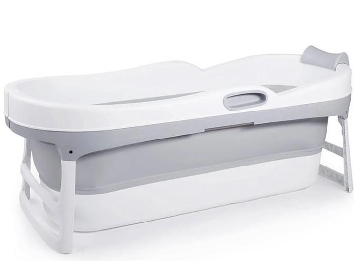HelloBath Opvouwbaar Zitbad - 148cm - 220L - Extra lang, Huis en Inrichting, Badkamer | Badkamermeubels, Gebruikt, Overige typen
