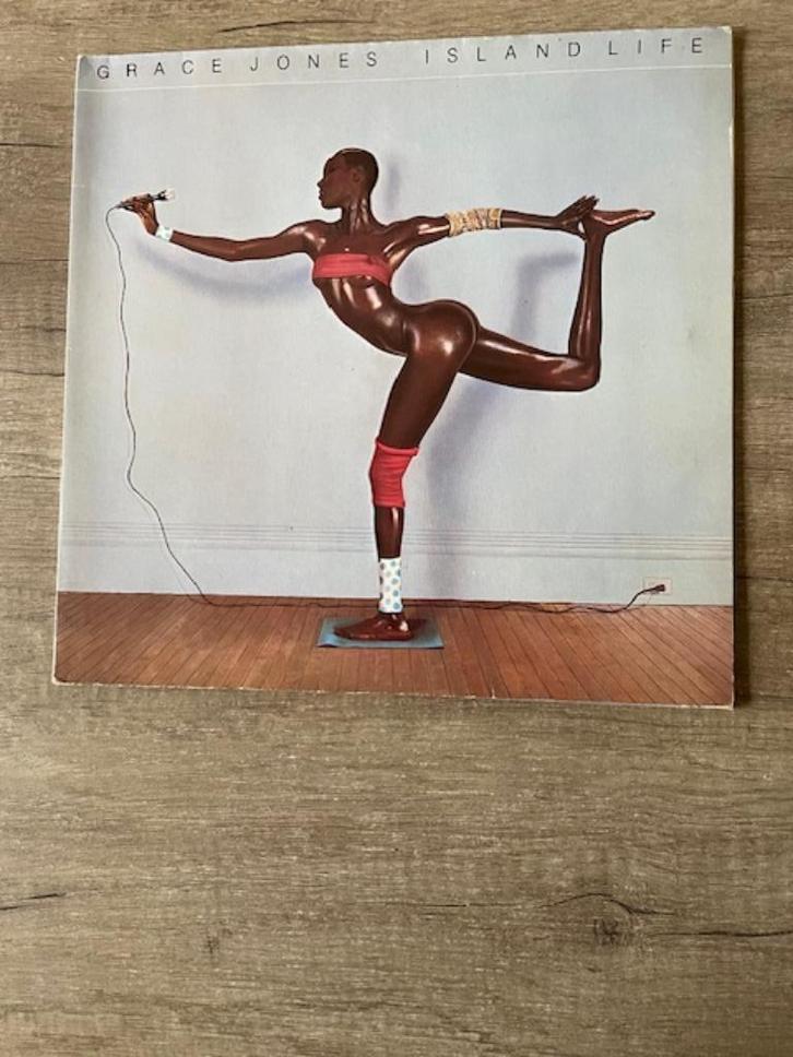 LP Grace Jones - Island Life - 1985 - ALLE HITS, Cd's en Dvd's, Vinyl | Rock, Gebruikt, Poprock, 12 inch, Ophalen of Verzenden