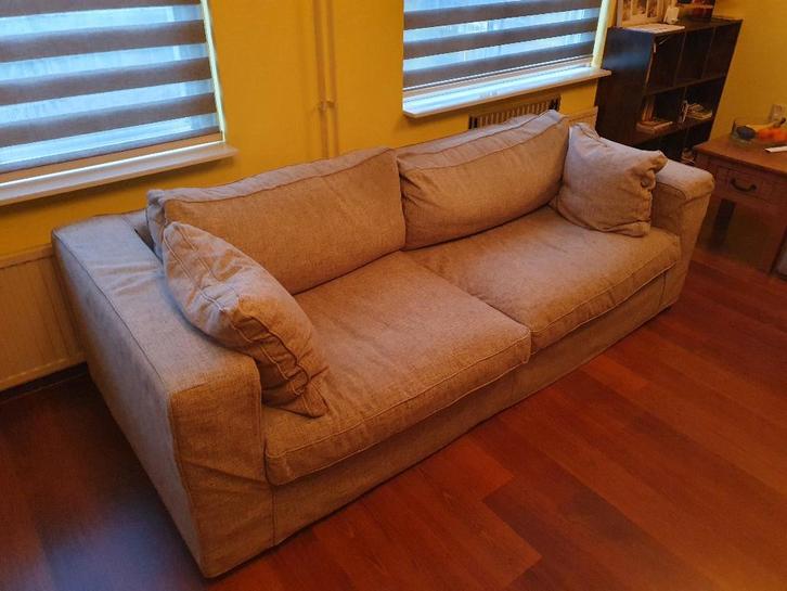 Af te halen. Zitcombinatie, Huis en Inrichting, Banken | Bankstellen, Gebruikt, Rechte bank, Driepersoons, 200 tot 250 cm, 100 tot 125 cm