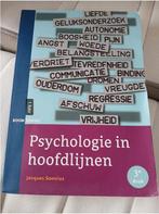 Jacques Soonius - Psychologie in hoofdlijnen, 3de druk, Overige vakken, Ophalen of Verzenden, Overige niveaus, Jacques Soonius