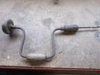 handboor, antiek, brocante, curiosa, antiek gereedschap, Ophalen of Verzenden