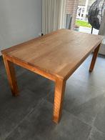 Eetkamer tafel beuken, Huis en Inrichting, Tafels | Eettafels, Ophalen, Strak, 50 tot 100 cm, Zo goed als nieuw