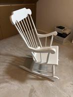 Witte schommelstoel, Antiek en Kunst, Antiek | Meubels | Stoelen en Banken, Ophalen