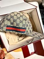 Gucci Original GG Canvas Baseball Hat Pet Blauw Maat M, Nieuw, Ophalen of Verzenden, Gucci, Pet
