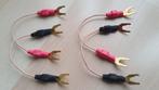 Single Crystal Copper jumpers, Audio, Tv en Foto, Audiokabels en Televisiekabels, Verzenden, Zo goed als nieuw, Minder dan 2 meter