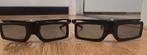 Originele Sony 3D brillen - 2 stuks - 3D op uw televisie, Ophalen of Verzenden, Zo goed als nieuw