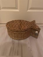 Riviera Maison rattan Tropical Fish Basket, Ophalen of Verzenden, Zo goed als nieuw