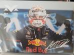 Max Verstappen handtekening kaart, Verzamelen, Automerken, Motoren en Formule 1, Ophalen of Verzenden, Zo goed als nieuw, Formule 1