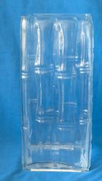 Vierkanten Vaas, Huis en Inrichting, Woonaccessoires | Vazen, Overige kleuren, Ophalen of Verzenden, Minder dan 50 cm, Glas