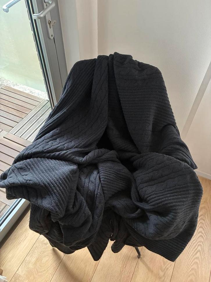 Sprei Scapa home in de kleur antraciet 170 x 280 cm, Huis en Inrichting, Slaapkamer | Beddengoed, Gebruikt, Overige typen, Tweepersoons