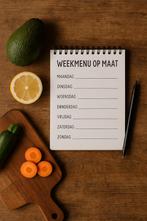 7-daags weekmenu op maat - gezond & makkelijk (€15), Verzenden