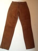 Nieuwe lederen Sticks & Stones cognac kleurige 501, Kleding | Dames, Broeken en Pantalons, Maat 38/40 (M), Bruin, Nieuw, Ophalen of Verzenden