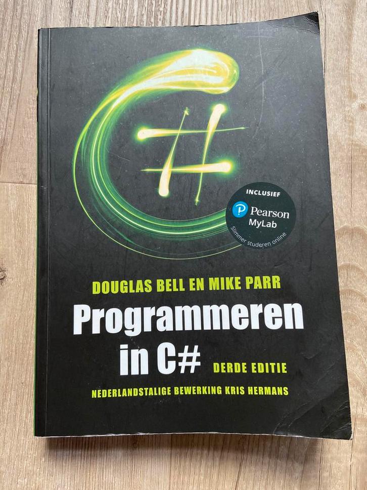 Kris Hermans - Programmeren in C# derde editie, Boeken, Schoolboeken, Gelezen, Nederlands, Overige niveaus, Ophalen of Verzenden