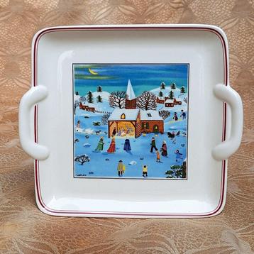 Presenteerschaal van Villeroy & Boch - Naif Christmas, kerst beschikbaar voor biedingen