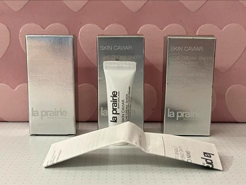 La prairie luxe cream sheer remastered with caviar 3x5ml, Sieraden, Tassen en Uiterlijk, Uiterlijk | Gezichtsverzorging, Nieuw