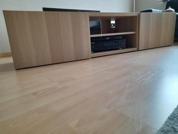 Mooie houten TV meubel