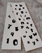 letters en cijfer bord, Ophalen, Zo goed als nieuw, Plinten