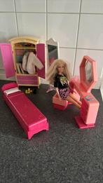 Barbie meubels slaapkamer, Kinderen en Baby's, Speelgoed | Poppenhuizen, Toebehoren, Ophalen of Verzenden, Zo goed als nieuw