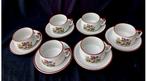 Set/6 Decor Depose Kop&Schotel, Antiek en Kunst, Antiek | Servies los, Ophalen of Verzenden