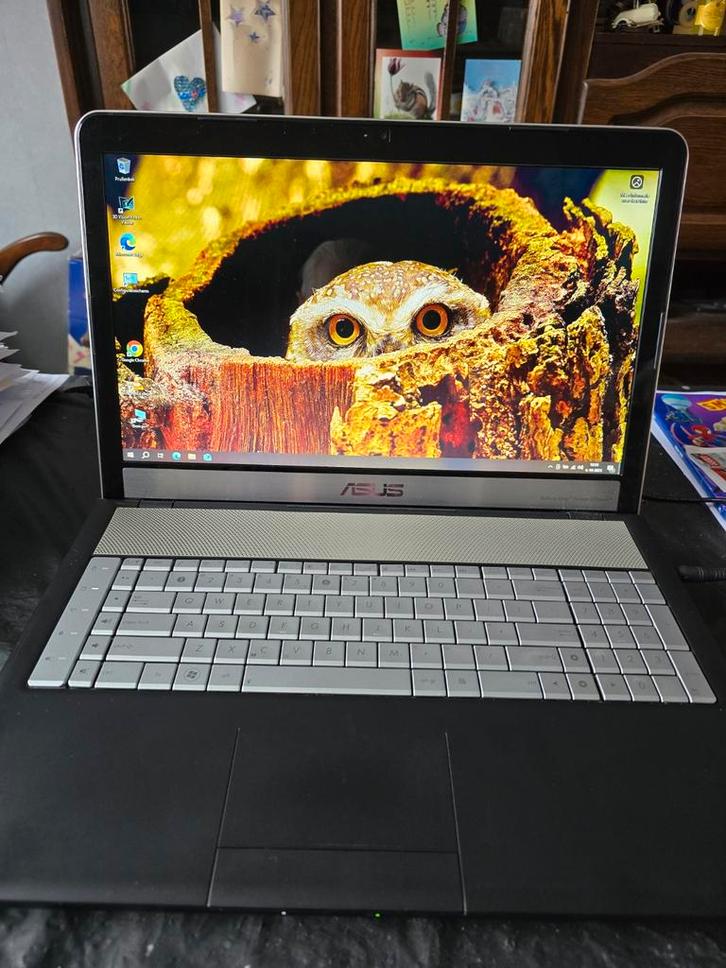 Asus N75SF 17.3 " , core i7 , 8GB DDR3 , 128GB SSD , 1TB HDD, Computers en Software, Windows Laptops, Zo goed als nieuw, 17 inch of meer