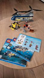 Lego 60093 Diepzee helikopter, Ophalen of Verzenden, Zo goed als nieuw, Complete set, Lego