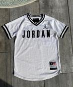 Jordan Jersey #23 – Wit met Zwarte Accenten | Maat M, Verzenden, Zo goed als nieuw, Kleding