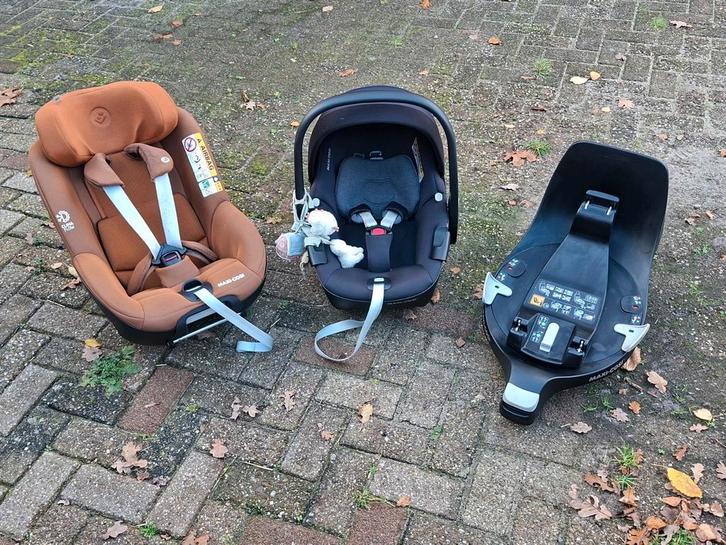 Maxi-Cosi autostoel set - compleet!, Kinderen en Baby's, Autostoeltjes, Gebruikt, Maxi-Cosi, 0 t/m 13 kg, Isofix, Verstelbare rugleuning